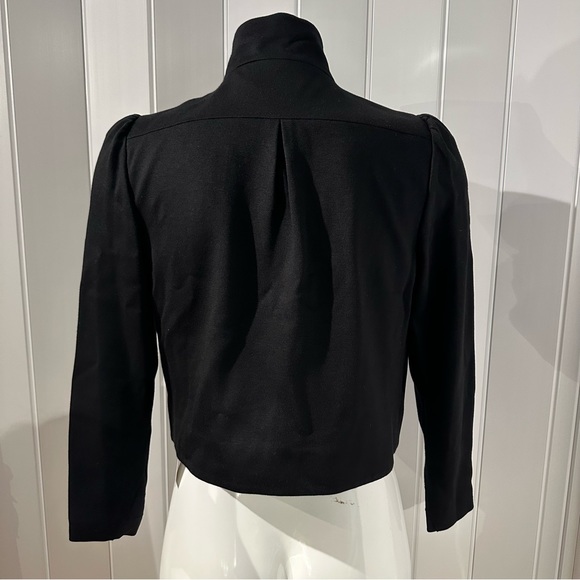 🎀SOLD🎀Alice + Olivia Addison Embellished Bow Cropped Jacket - Picture 9 of 10